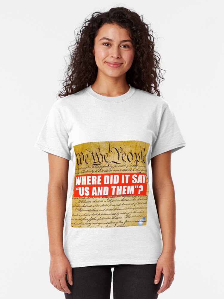 Alternate view of Us and Them? Classic T-Shirt