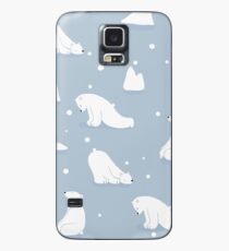 patterns Everyday | Yoga Bears Case/Skin for Samsung Galaxy