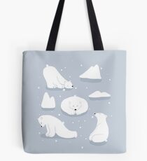 patterns Everyday | Yoga Bears Tote Bag