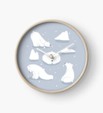 modèles tous les jours | Ours de yoga Horloge