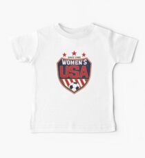 USA Frauenfußball National Shield seit 1985 Baby T-Shirt