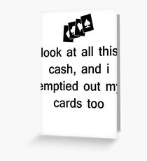 The Weeknd - Wicked Games Greeting Card