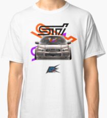 subaru impreza third gen wrx sti dark bronze Classic T-Shirt