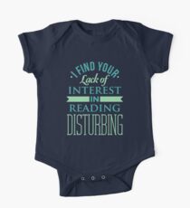 Reading T-shirt One Piece - Short Sleeve