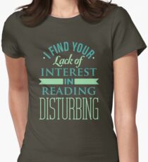 Reading T-shirt Women's Fitted T-Shirt
