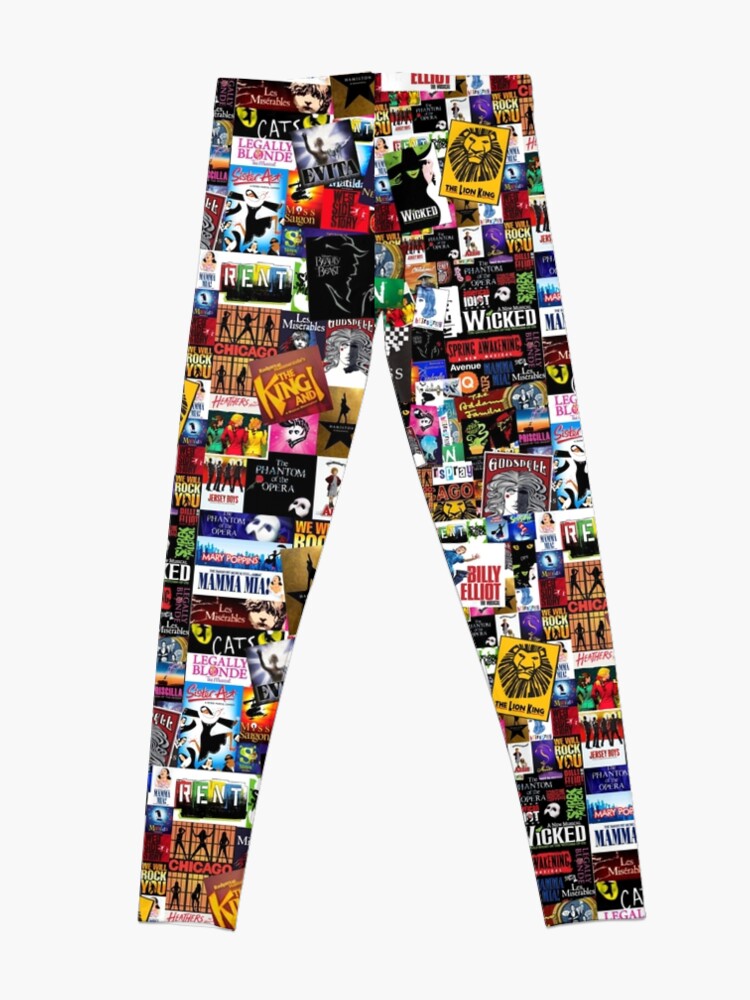 Alternate view of Musicals Collage IV Leggings