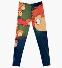 Ponyo under water Leggings
