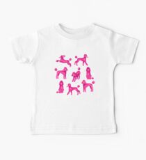 Pink Poodles Baby Tee