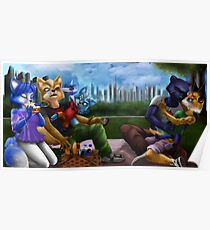 Star Fox Picnic Poster