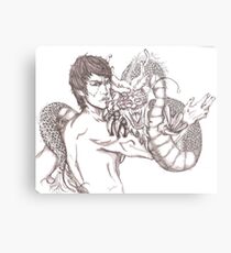 Lee & Dragon Metal Print