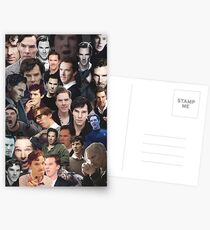 Benedict Cumberbatch Collage Postcards