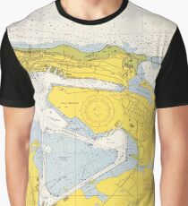Vintage Map of San Juan PR (1967) Graphic T-Shirt