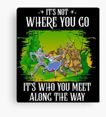 Who You Meet, v2 Canvas Print