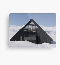 Freezing! Metal Print