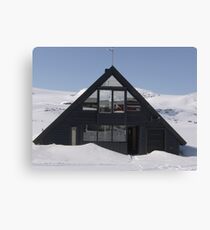 Freezing! Canvas Print