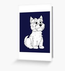 Westy, Dog Gone It Greeting Card