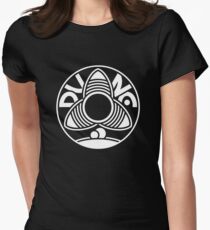 Dune Minimal White Women's Fitted T-Shirt