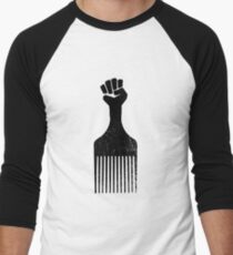 Afro-Fausthaarkamm Baseballshirt für Männer