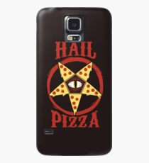 Hail Satan, Eat Pizza Funny Satanic Occult Pizza Case/Skin for Samsung Galaxy