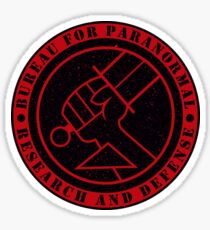 Bureau for Paranormal Research and Defense Sticker