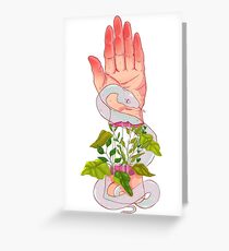 Tarjeta de felicitación Mano
