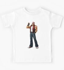 Terry Bogard, Fatal Fury, King of Fighters, FF, KOF, Art of Fighting, Capcom, SNK, Neogeo, Neo-geo, Neo geo Kids Tee
