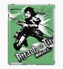attack on titan tee shirt anime manga green 2018 top seeling | japan anime love iPad Case/Skin
