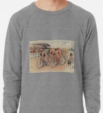 Sudadera ligera Ilustración de carrera ciclista vintage (1895)