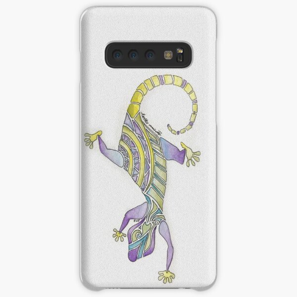Watercolor Painted Mosaic Gecko Samsung Galaxy Snap Case