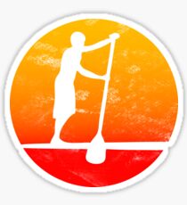SUP Stand Up Paddle Board Gear Stand Up Paddle Board Gift SUP Surf Tee Paddle Boarding Sticker