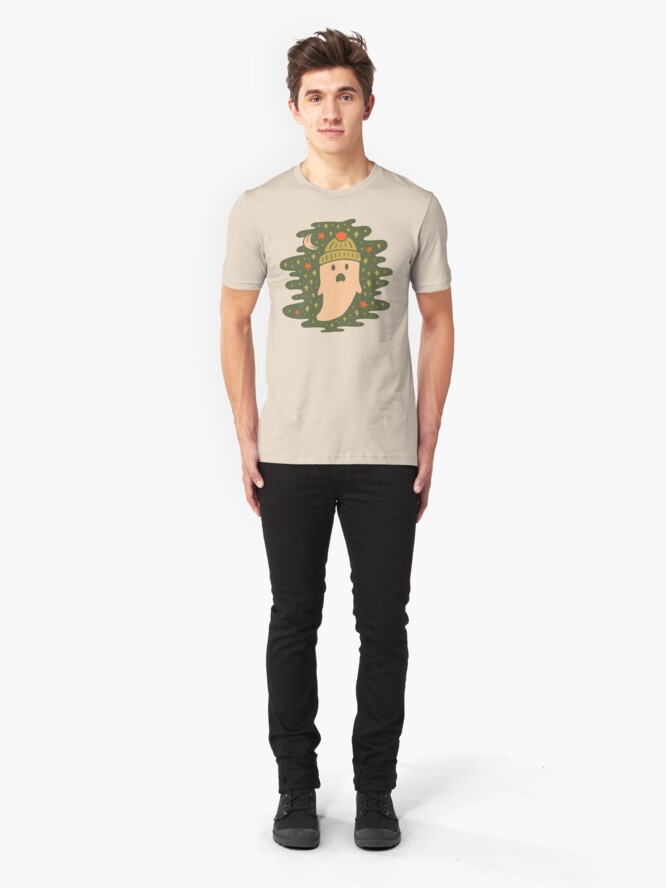 Alternate view of Winter Ghost Slim Fit T-Shirt