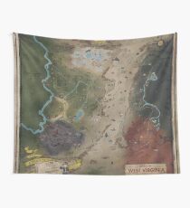Fallout 76 Map Wall Tapestry