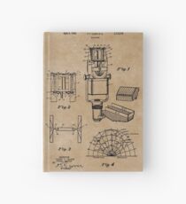 Sound Equipment Vintage Patent Prints Hardcover Journal