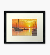 Peaceful Beginnings Framed Print