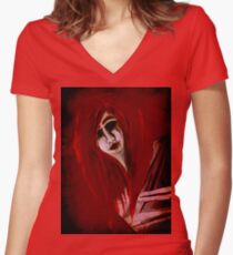 Crazy Women's Fitted V-Neck T-Shirt