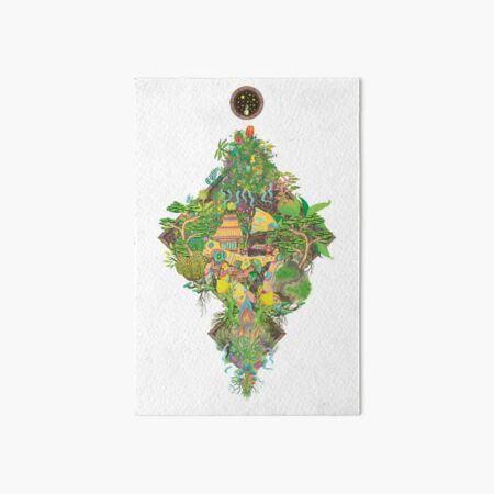 Junk Garden Art Board Print