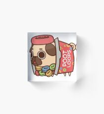 Poot-Loops Acrylic Block
