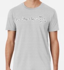 Camiseta premium La constante cosmológica, Einstein, Albert