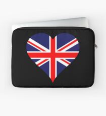 Great Britain - heart Laptop Sleeve