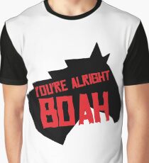 Du bist in Ordnung, Boah Horse Grafik T-Shirt