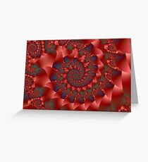 Red Ribbon Greeting Card