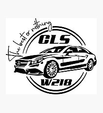 Mercedes cls W218 Photographic Print