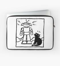 robot cat Laptop Sleeve