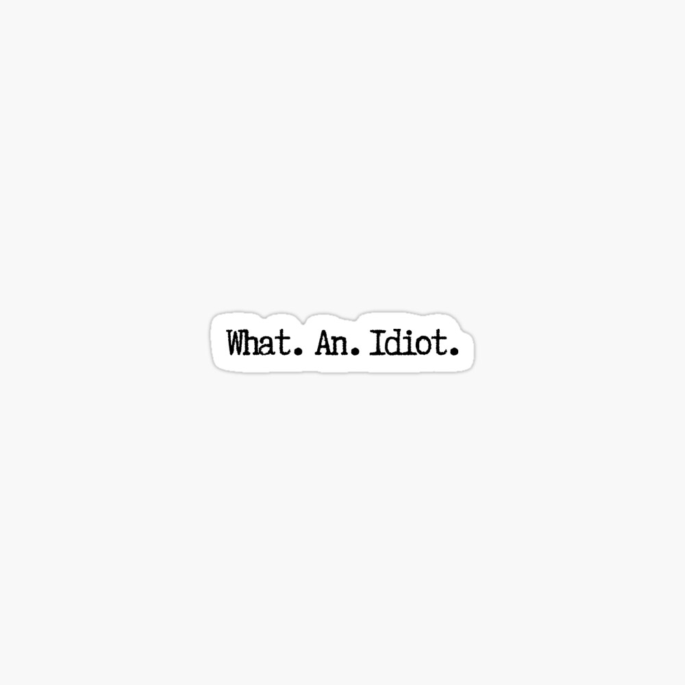 What? Sticker
