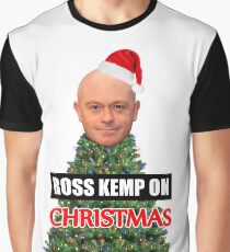 Ross Kemp on Christmas Graphic T-Shirt
