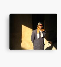 Man of India Canvas Print