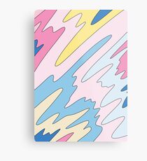 Pastel sky by Elebea Metal Print