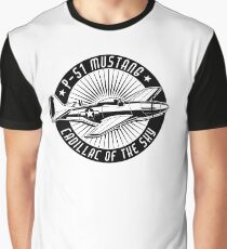 P-51 Mustang Cadillac of the Sky Graphic T-Shirt