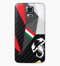 Abarth Carbon Hülle & Klebefolie für Samsung Galaxy