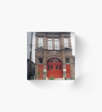 New Orleans Firehouse Acrylic Block